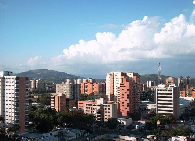 Ein Panoramabild von Barquisimeto., Venezuela
